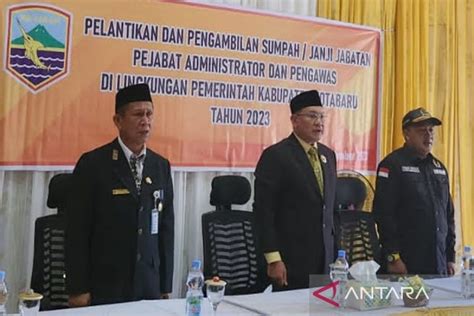 Bupati Sambut Kedatangan Kapolda Kalsel Ke Kotabaru Antara News