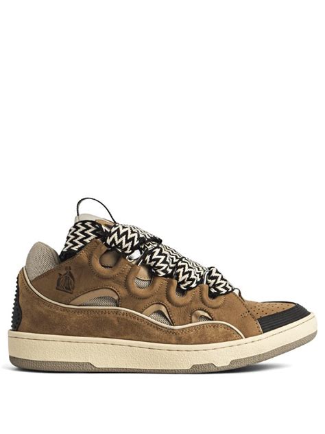 Lanvin Curb Sneaker Brown Original São Paulo