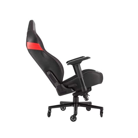 Corsair T2 Road Warrior Pu Leather Gaming Chair — Black And Red — Best