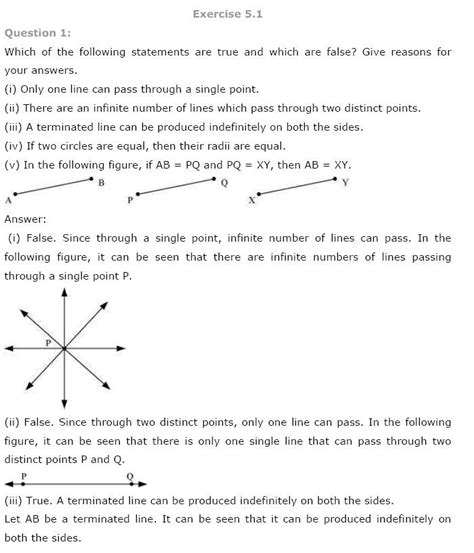 Introduction To Euclid S Geometry Class 9 Maths NCERT Solutions