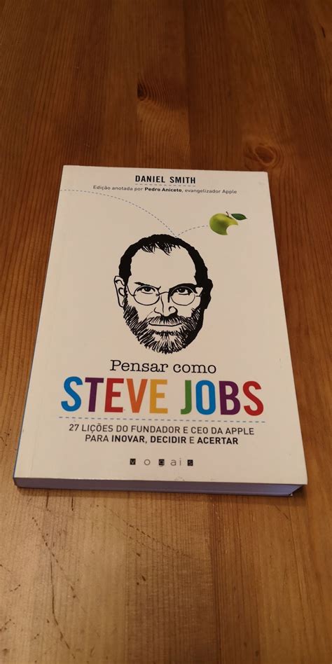 Pensar Como Steve Jobs Livro Novo Grij E Sermonde Olx Portugal