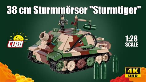 38 cm Sturmmörser Sturmtiger COBI 2585 cobi bricks YouTube