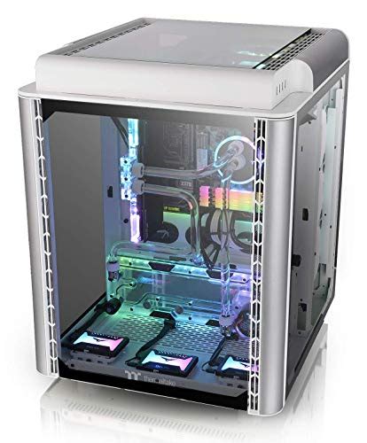 Thermaltake Level 20 Ht Snow Edition 4 Tempered Glass Type C Fully Modular E Atx Full Tower