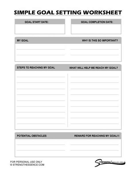 upper India stimulate goal setting worksheet for students pdf bucket Ambient ecstasy