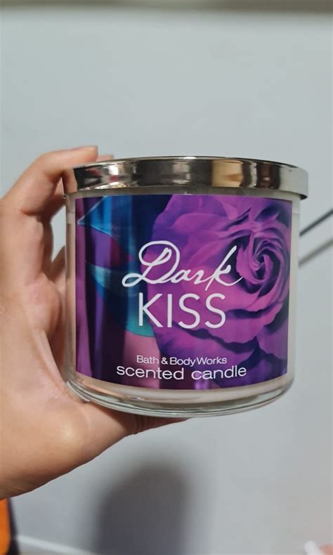 Cactus Blossom 3 Wick Candle Dark Kiss Bath Body Works Furniture