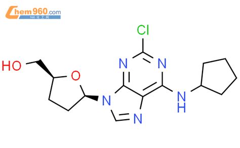 663616 08 8 Adenosine 2 chloro N cyclopentyl 2 3 dideoxy 化学式结构式分子式