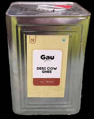 5L Organic Desi Cow Ghee At Rs 8745 Litre Organic Cow Ghee In Kota