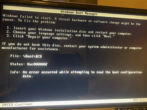 Can’t get system to boot. Thoughts? Didn’t change anything, turned the