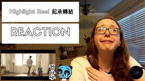 Reacts Bts Love Yourself Highlight Reel Youtube