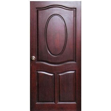 X Feet Interior Brown Pinewood Flush Shutter Door At Best Price In