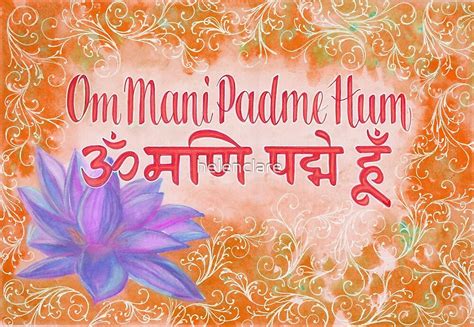 Om Mani Padme Hum By Helenclare Redbubble