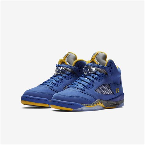 AIR JORDAN RETRO 5 LANEY JSP GS PS VARSITY ROYAL VARSITY MAIZE LT