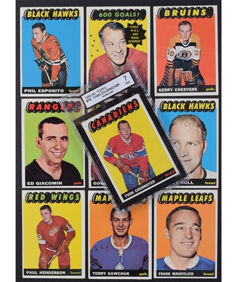 Lot Detail 1965 66 Topps Hockey Complete 128 Card Set