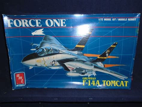 AMT 1 72 F 14A Tomcat Model Kit 8698 Unbuilt EBay