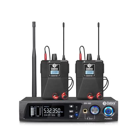 D Debra Audio PRO ER 102 UHF Single Channel Wireless In Ear Monitor