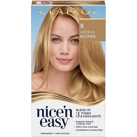 Amazon Clairol Nice N Easy 10PB Extra Light Pale Blonde 1 Kit 10PB Extra Light Pale