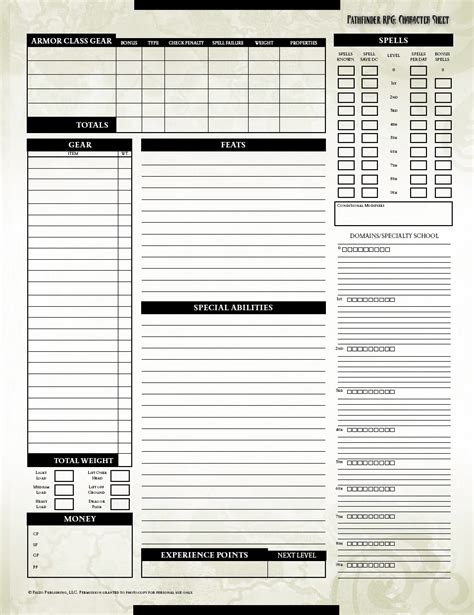 Pathfinder 2e Form Fillable Char Sheets Printable Forms Free Online