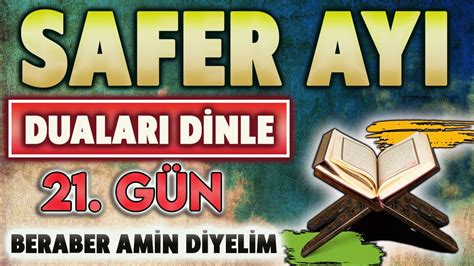 Safer Ayinin G N Duasini D Nleyel M Dualar Hazinesi Youtube