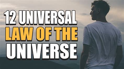 How To Use The 12 Laws Of The Universe 12 Laws Of The Universe