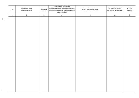 Wk 11 96 Książka orzeczeń lekarskich Druki akcydensowe Służba