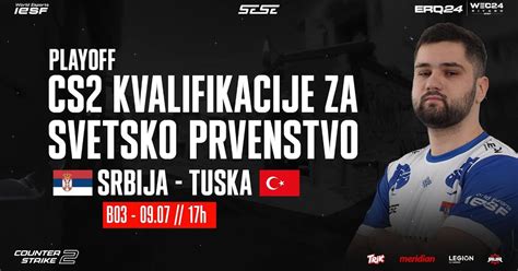 CS2 kvalifikacije za Svetski Esports Šampionat Srbija otvara plejof