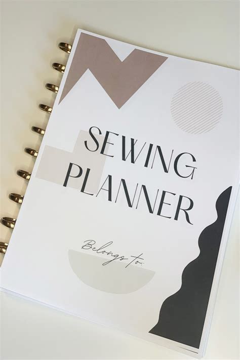 Sewing Planner Printable The Cajun Girl