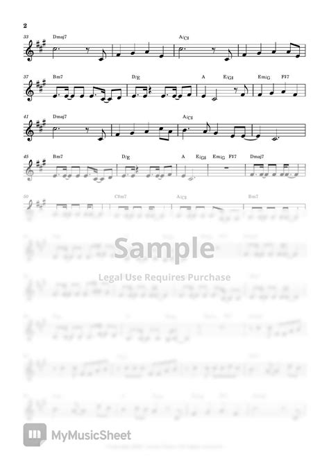 Newjeans Ditto Flute Sheet Music 曲谱 By Sonye Flute