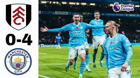 Man City Vs Fulham Tadi Malam Hasil Liga Inggris Tadi Malam Hasil