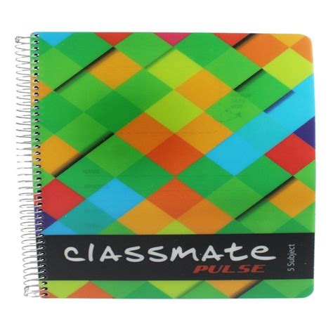 Classmate Pulse Spiral Notebook Packaging Size Pack Of 6 Single Line