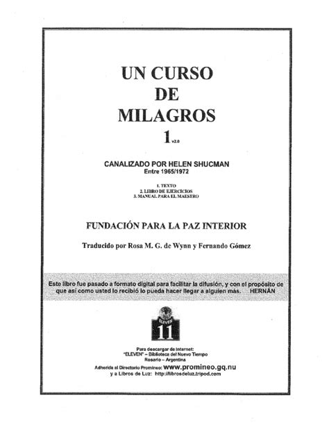 Un Curso De Milagros 1 Pdf Pdf