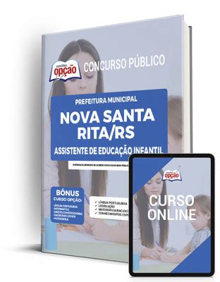 Apostila Prefeitura de Nova Santa Rita Assistente de Educação Infantil