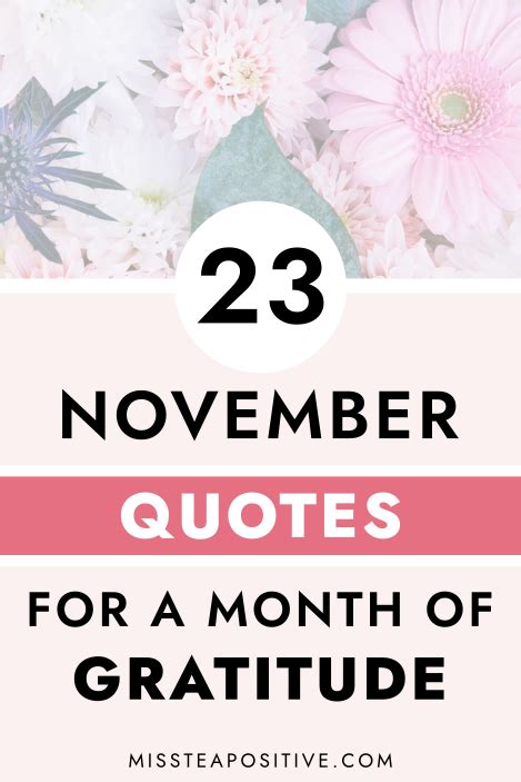 23 November Quotes To Remind You To Be Grateful This Season — Miss Tea ...