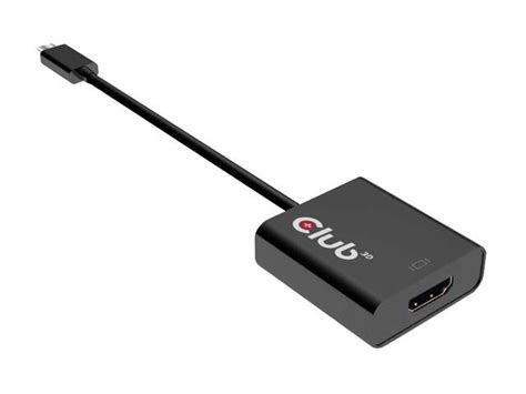 Club 3d Usb 31 Type C To Hdmi 20 Uhd 4k 60hz Active Adapter Neweggca