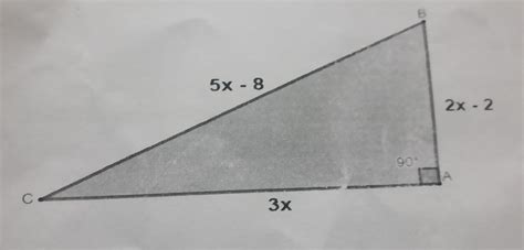 Analisando O Triângulo Retângulo A Seguir Qual Deve Ser O Valor De X