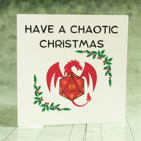 Dnd Christmas Cards Dnd Dice