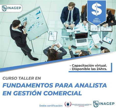 Curso taller en fundamentos para analista en gestión comercial INAGEP