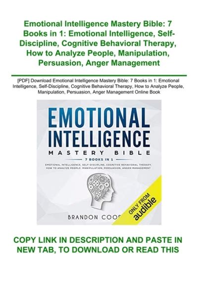 Pdf Download Emotional Intelligence Mastery Bible 7 Books In 1