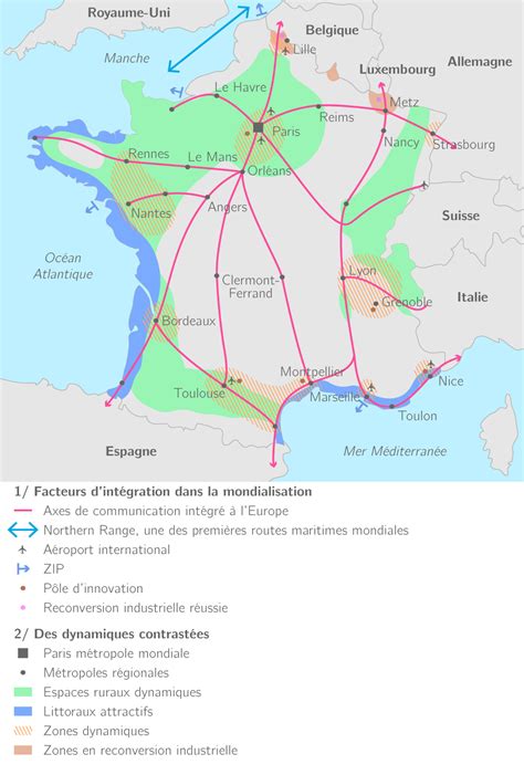 Kartable 1ère S Géographie Spécifique Cartes Bilan Les