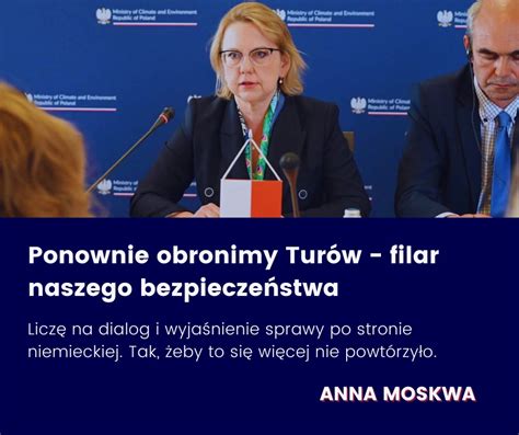 Anna Moskwa on Twitter obronimyTurów