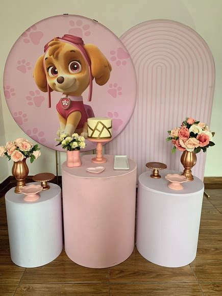 Decoração Skye Patrulha Canina Pegue e Monte Elo7