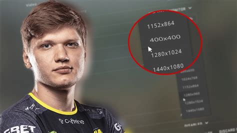 Playing CS GO With S1mple S Settings YouTube