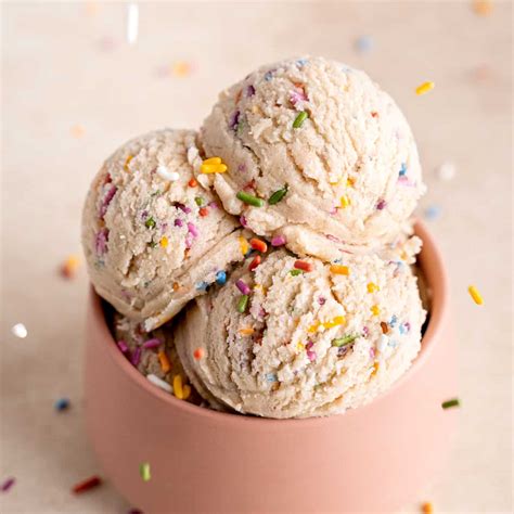 Edible Funfetti Cookie Dough – Broken Oven Baking