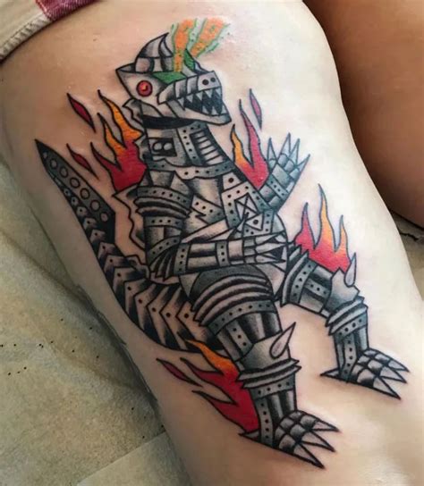 Godzilla Tattoo Ideas Ehvarubhan