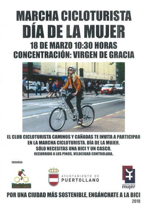 La Marcha Cicloturista Del D A De La Mujer Tendr Lugar Este Domingo