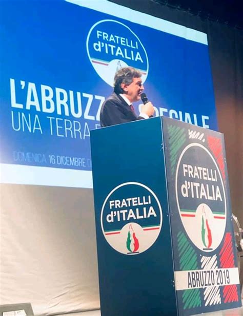 È Ufficiale Marco Marsilio è Il Candidato Presidente Del Centrodestra