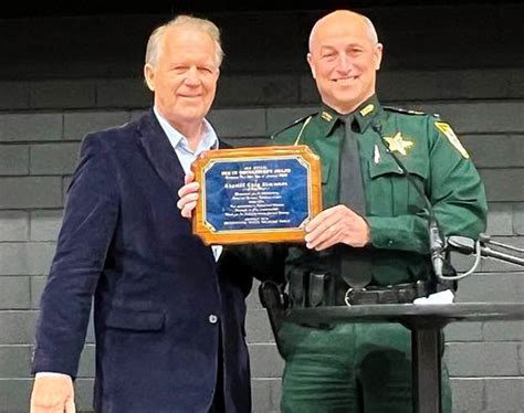 Sheriff Chip Simmons Receives God In Government Award : NorthEscambia.com