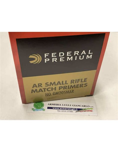 Federal Gm Large Rifle Inneschi Match Pcs