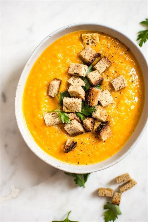 Butternut Squash Carrot Soup • Salt And Lavender