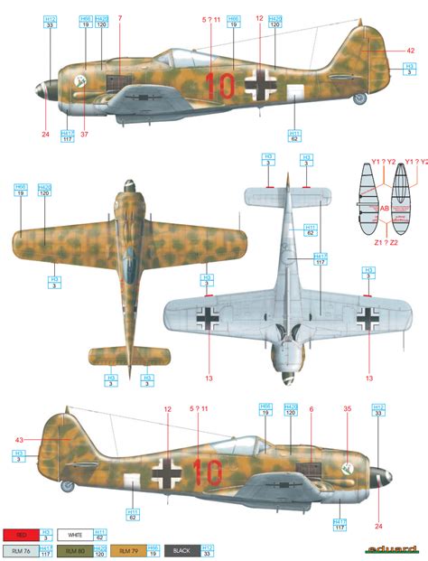 Focke Wulf Fw F Sg Camouflage Color Profile Camouflage Colors