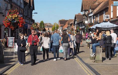 Tourists Visiting Stratford Upon Avon Editorial Photography Image Of